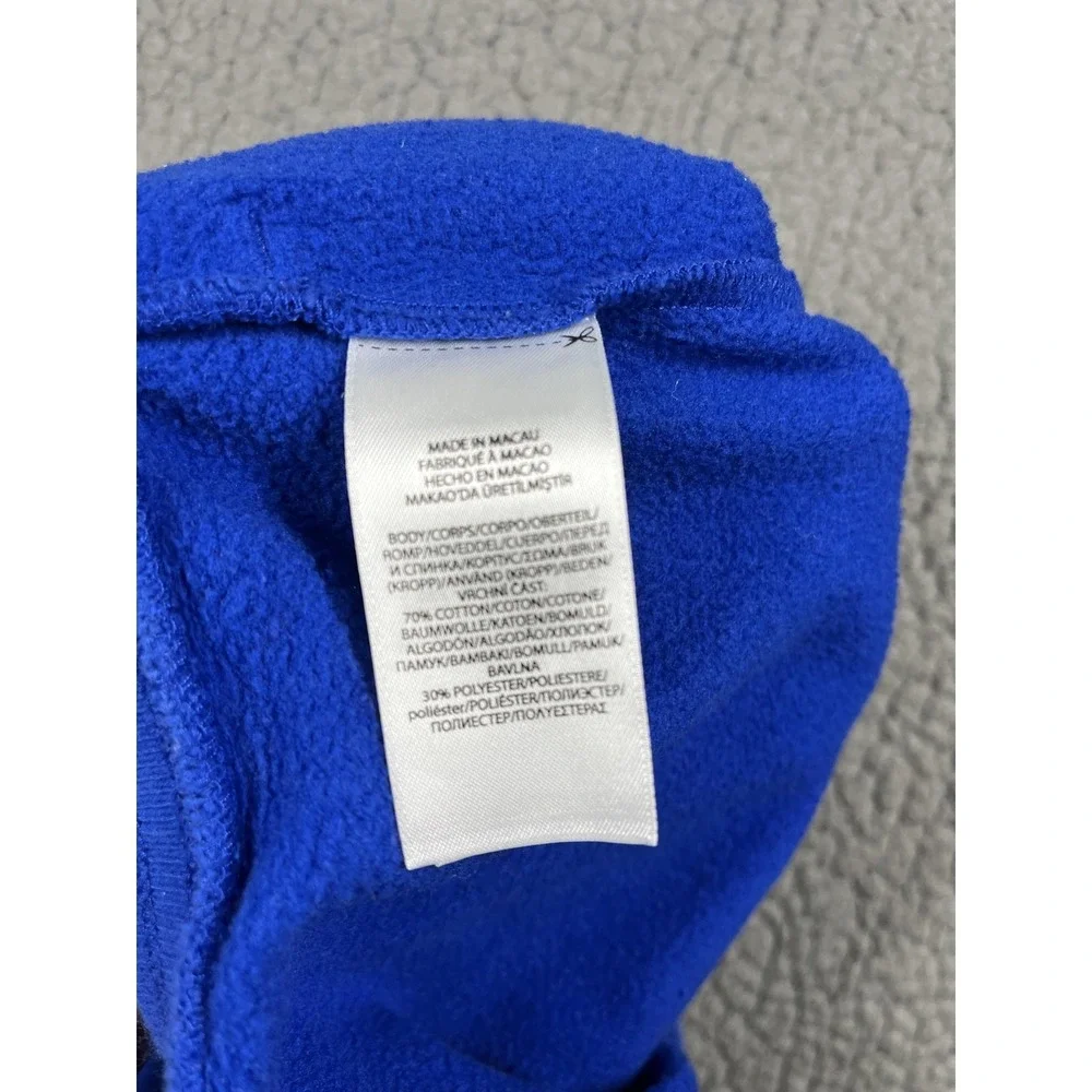Polo Ralph Lauren Boys Royal Blue Fleece Joggers Sweatpants Graphic Logo L 14-16